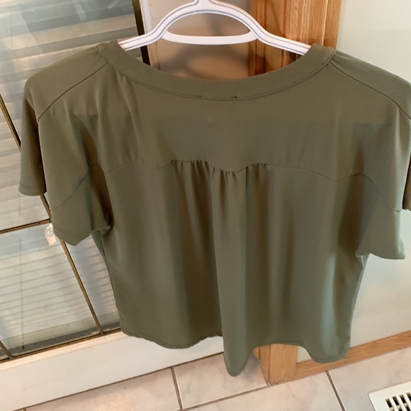 Jones New York, size L. Good condition, mid-Dark green - Picture 3 of 3
